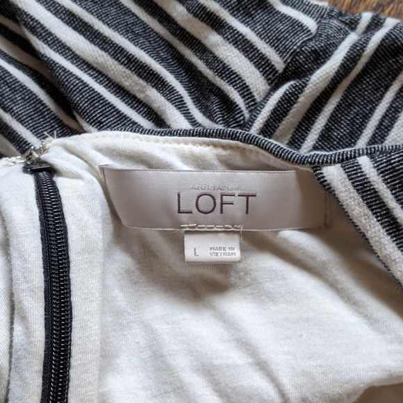 LOFT striped dress - Picture 3 of 6